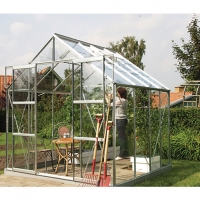Wickes  Vitavia Jupiter 8 x 8 ft Horticultural Glass Greenhouse
