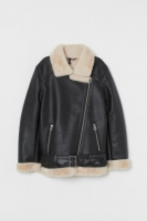 HM   Oversized biker jacket