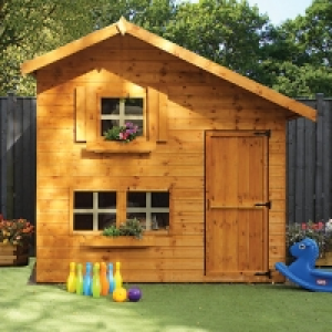 Mercia 8 x 6 ft Wooden Double Storey Playhouse with Assembly £980.00