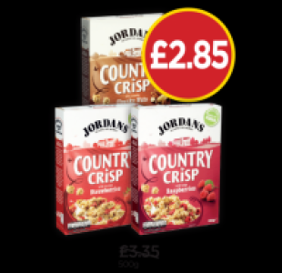 Budgens  Jordans Country Crisp With Sun