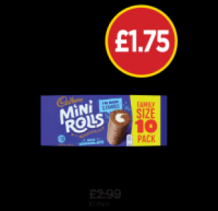 Cadburys Chocolate Mini Roll £1.75