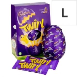 Tesco  Cadbury Twirl Chocolate Egg 262G