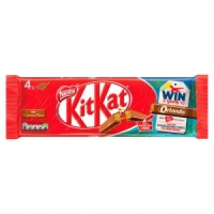 Tesco  Kit Kat Milk Chocolate 4 Pack 166G