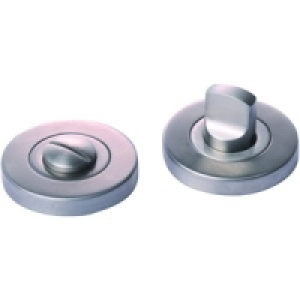 Bathroom Thumbturn & Release Steel 53mm