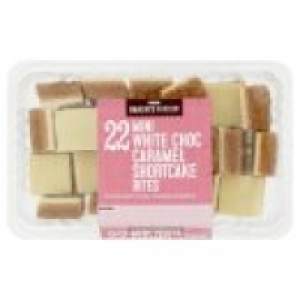 Asda Bakers Selection 22 Mini White Choc Caramel Shortcake Bites