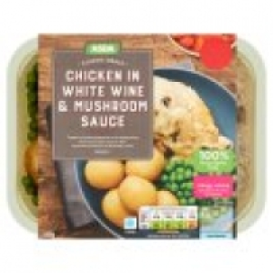 Asda Chicken in White Wine & Mushroom Sauce