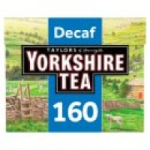 Asda Taylors Of Harrogate Yorkshire Tea Decaf 160 Tea Bags