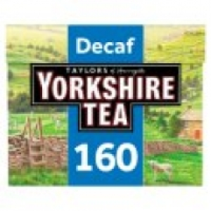 Taylors Of Harrogate Yorkshire Tea Decaf 160 Tea Bags