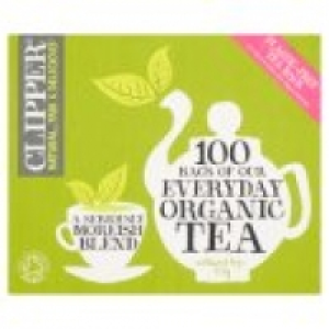 Clipper Everyday Organic Tea Unbleached 100 Tea Bags