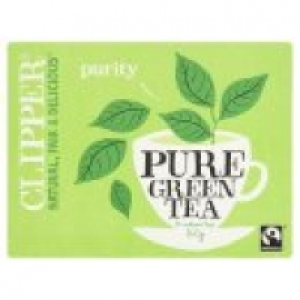 Clipper Fairtrade Pure Green Tea 80 Tea Bags