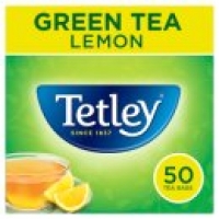 Asda Tetley Green Tea with Lemon 50 Tea Bags