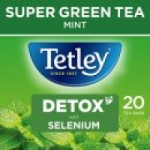 Tetley Detox Mint Super Green Tea 20 Tea Bags