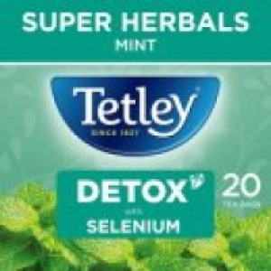 Tetley Detox Super Mint 20 Tea Bags