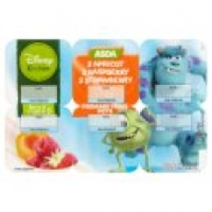 Asda Disney Kitchen Apricot, Raspberry & Strawberry Fromage Frais