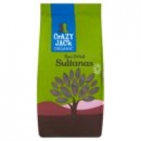 Asda Crazy Jack Organic Sun Dried Sultanas