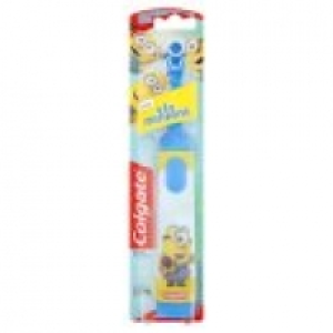 Asda Colgate Kids Minions Extra Soft Battery Toothbrush 3+ Years