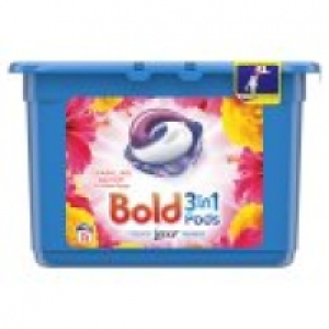 Asda Bold 3in1 Pods Sparkling Bloom & Yellow Poppy Washing Liquid Caps