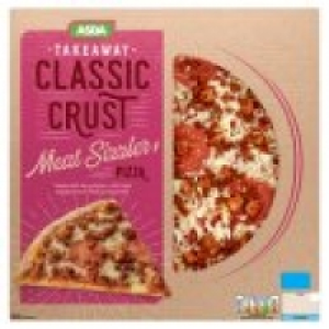 Asda Takeaway Classic Crust Meat Sizzler Pizza
