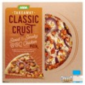 Asda Takeaway Classic Crust Sweet & Smoky BBQ Chicken Pizza