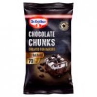 Asda Dr. Oetker 70% Extra Dark Chocolate Chunks