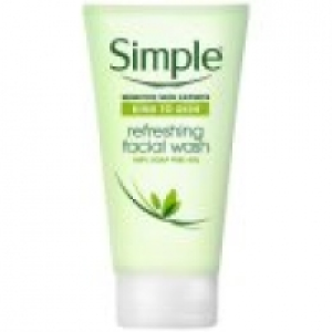 Simple Kind to Skin Refreshing Facial Gel Wash