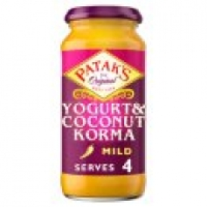 Pataks Yogurt & Coconut Korma Curry Sauce
