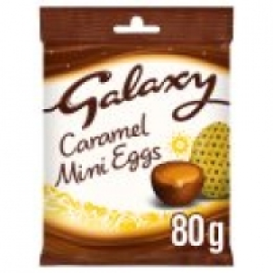 Galaxy Caramel filled Chocolate Mini Easter Eggs Bag
