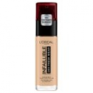 Asda Loreal Paris Infallible 24hr Freshwear Liquid Foundation 125 Natura