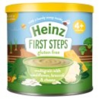 Asda Heinz 4+ Months First Steps Multigrain with Cauliflower, Broccoli 