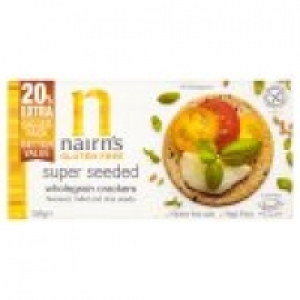 Nairns Gluten Free Super Seeded Wholegrain Crackers