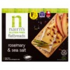 Nairns Gluten Free Flatbread Rosemary & Sea Salt