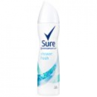 Asda Sure Women Shower Fresh Anti-Perspirant Deodorant Aerosol