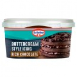 Dr. Oetker Vegan Rich Chocolate Buttercream Style Icing