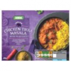 Asda Indian Chicken Tikka Masala with Pilau Rice