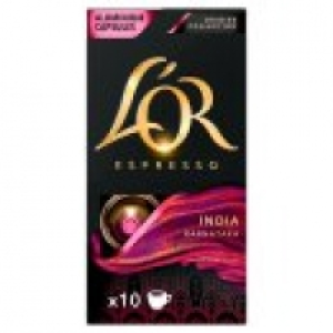 Lor Nespresso Compatible Origins India Intensity 10 Aluminium Co