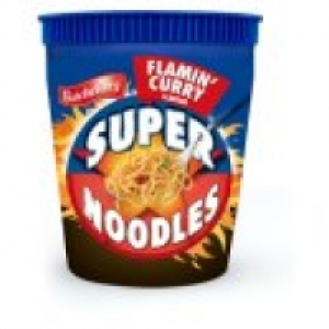 Batchelors Super Noodles Flamin Curry Flavour