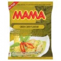 Asda Mama Oriental Style Instant Noodles Green Curry Flavour Jumbo Pac