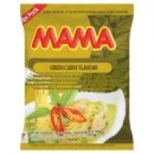 Mama Oriental Style Instant Noodles Green Curry Flavour Jumbo Pac