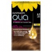 Asda Garnier Olia 6.3 Golden Light Brown Permanent Hair Dye