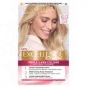 Asda Loreal Excellence Creme 10.13 Very Light Ivory Blonde Permanent Hai