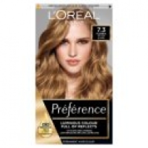 Asda Loreal Preference Infinia 7.3 Florida Honey Blonde Permanent Hair D