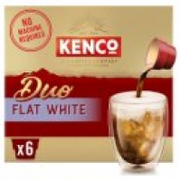 Asda Kenco Duo Flat White Instant Coffee 6 Pack