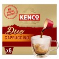 Asda Kenco Duo Cappuccino Instant Coffee 6 Pack