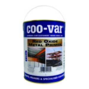 Coo-Var Red Oxide Metal Primer 5L £29.99