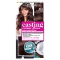 Asda Loreal Casting Creme Gloss 412 Iced Cocoa Brown Semi Permanent Hair