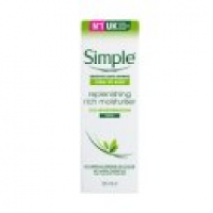 Asda Simple Kind To Skin Replenishing Rich Moisturiser