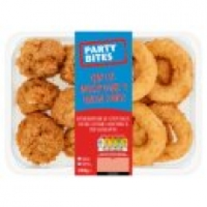 Party Bites Garlic Mushrooms & Onion Rings