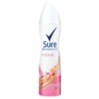 Asda Sure Women Tropical Anti-Perspirant Deodorant Aerosol