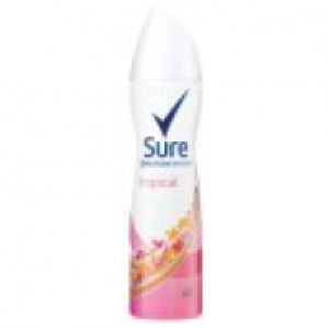 Sure Women Tropical Anti-Perspirant Deodorant Aerosol