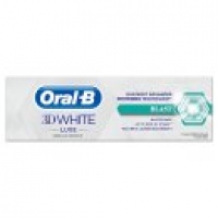 Asda Oral B 3DWhite Luxe Blast Whitening Toothpaste